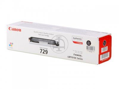 Toner CANON CRG-729B (kapacitet 1200 stranica, boja crna)