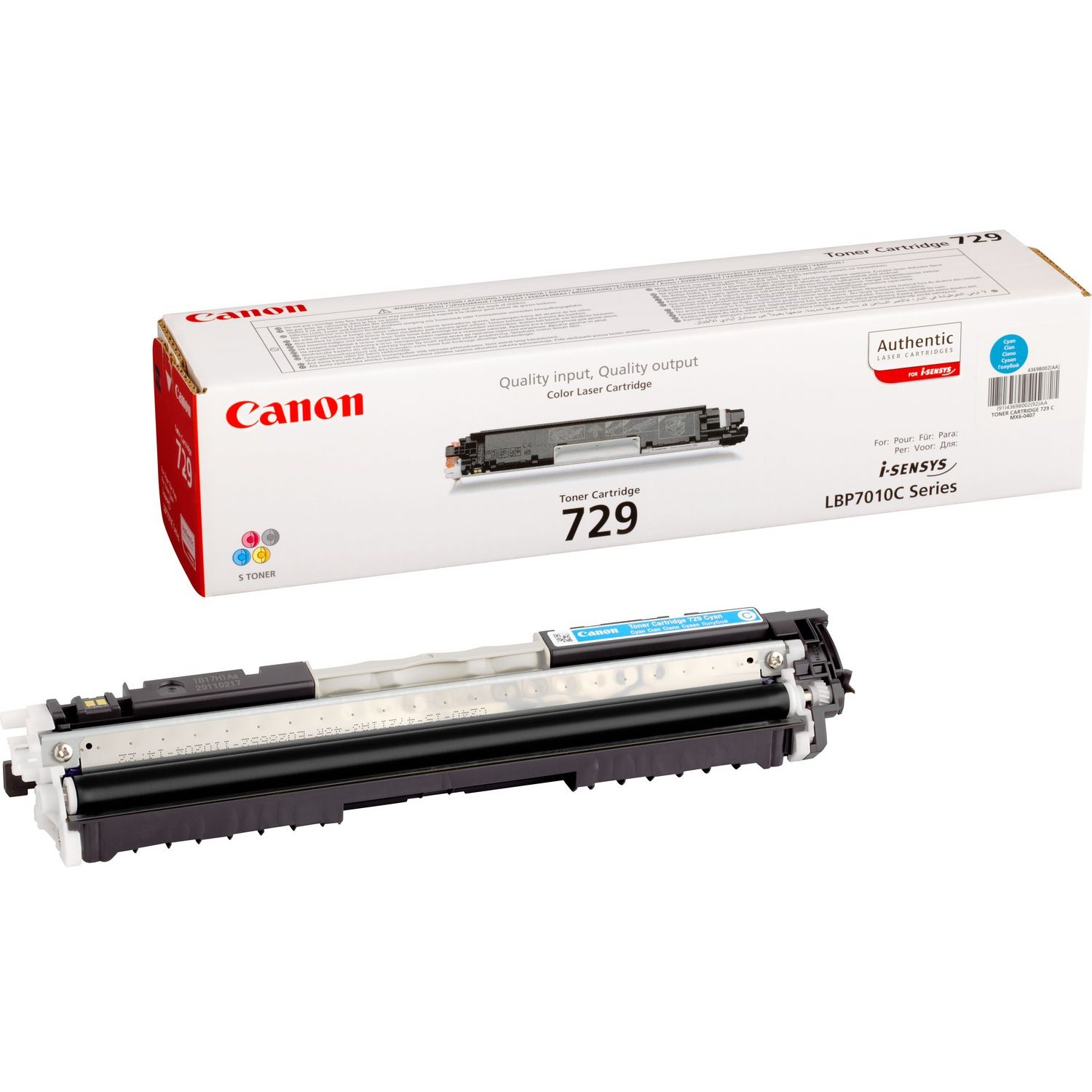 Canon toner CRG-729C, cijan-2