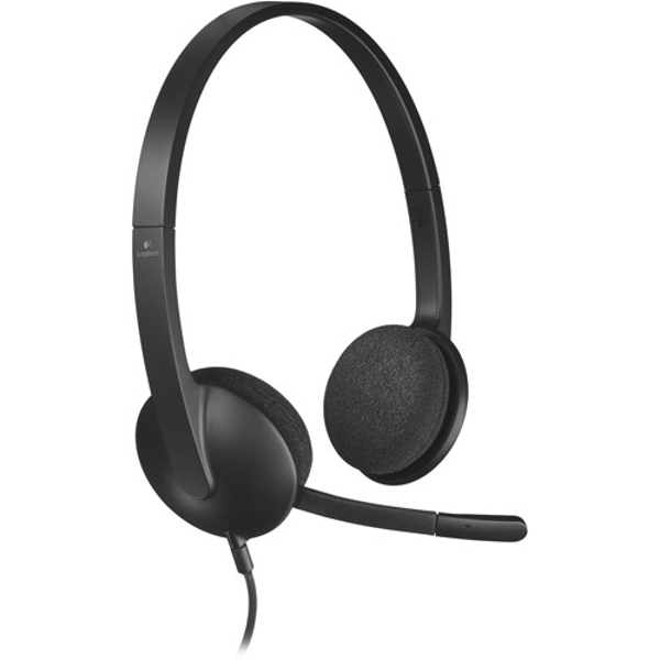 Slušalice s mikrofonom LOGITECH USB Headset H340-7