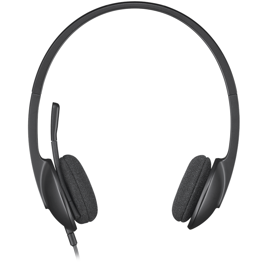 Slušalice s mikrofonom LOGITECH USB Headset H340-2