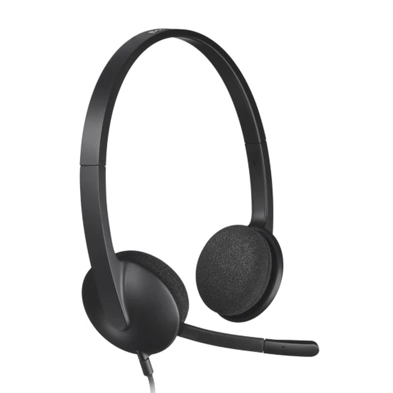 Slušalice s mikrofonom LOGITECH USB Headset H340-20