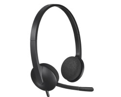 Slušalice s mikrofonom LOGITECH USB Headset H340-8