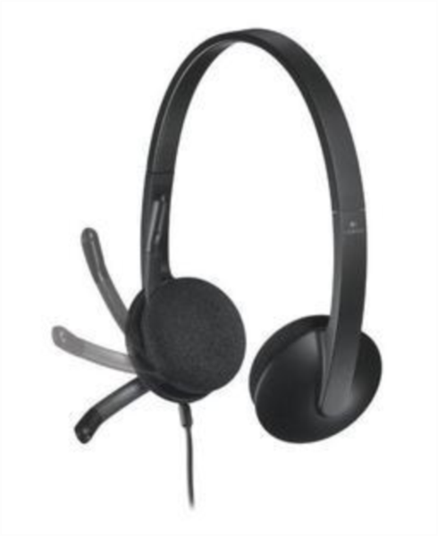 Slušalice s mikrofonom LOGITECH USB Headset H340-6
