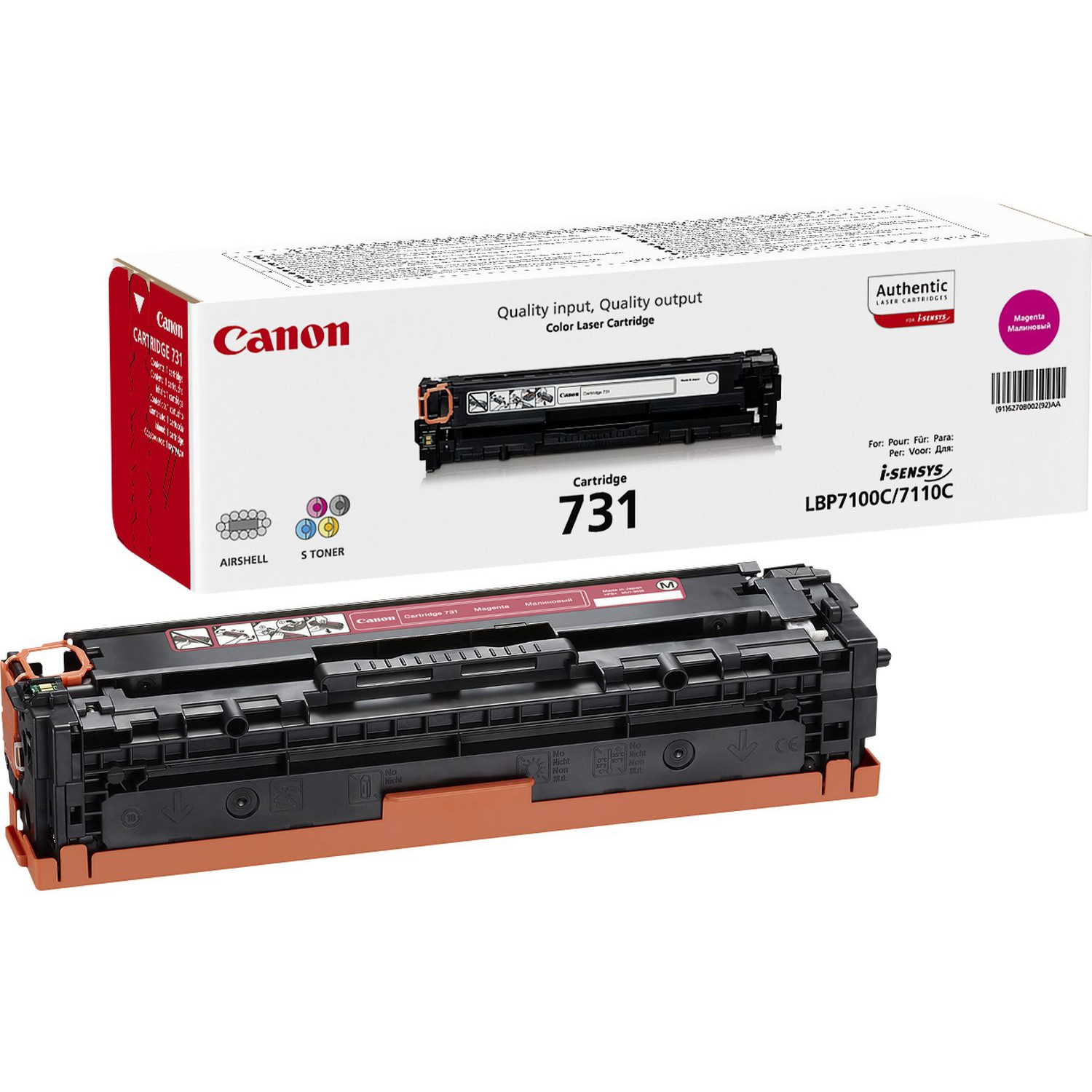 Toner Canon CRG-731M-2