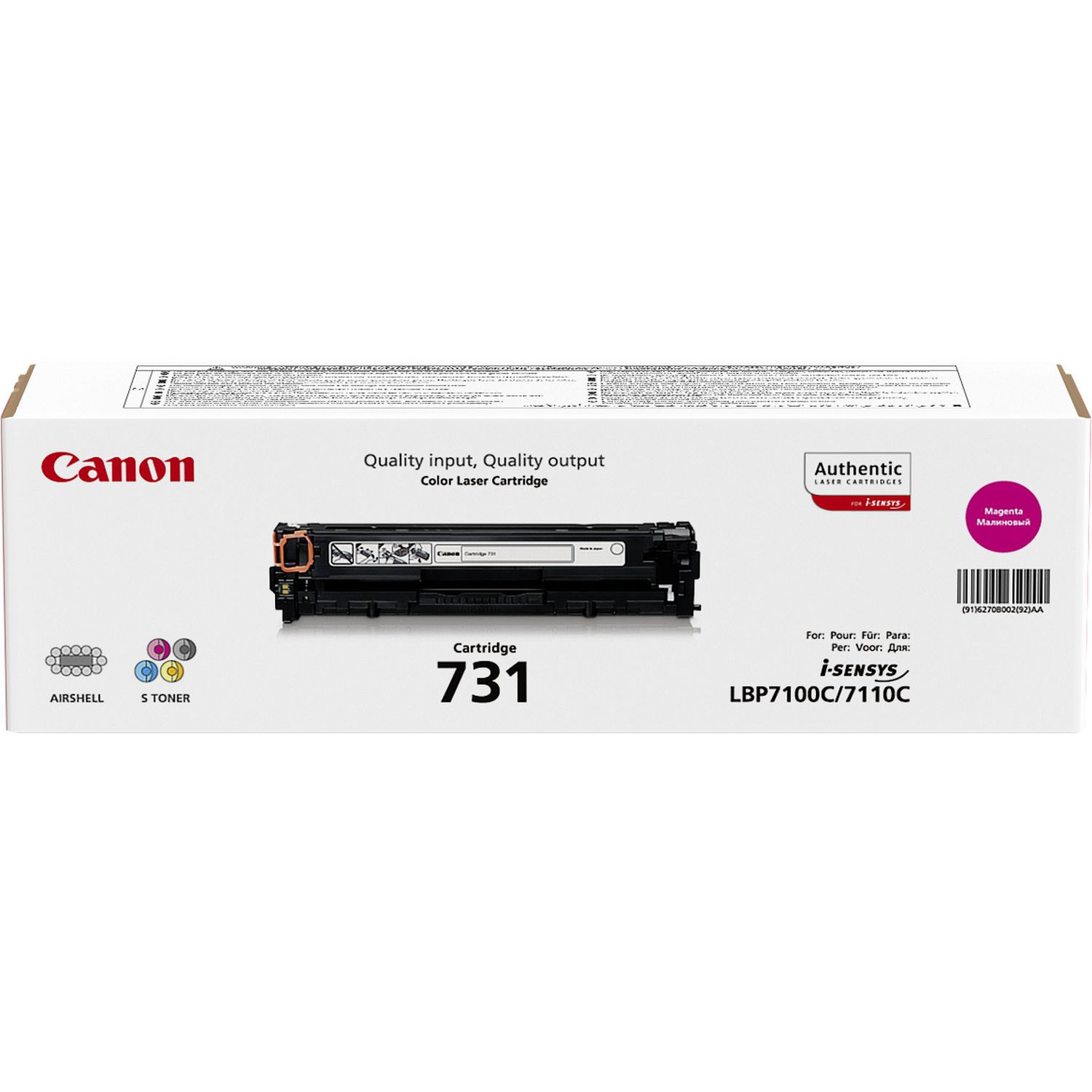 Toner Canon CRG-731M-3