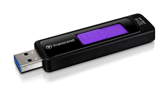 USB memorija TRANSCEND JetFlash 760 (32gb, usb 3.0, crno/ljubičasta) - TS32GJF760-0