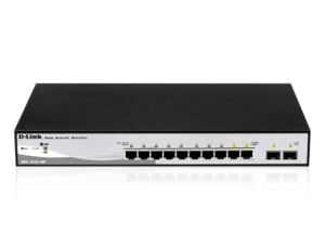Switch D-LINK DGS-1210-08P 8-portni 10/100/1000 Gigabit PoE Smart Switch