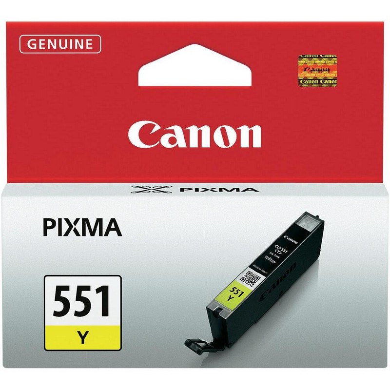 Tinta Canon CLI-551 Yellow-1