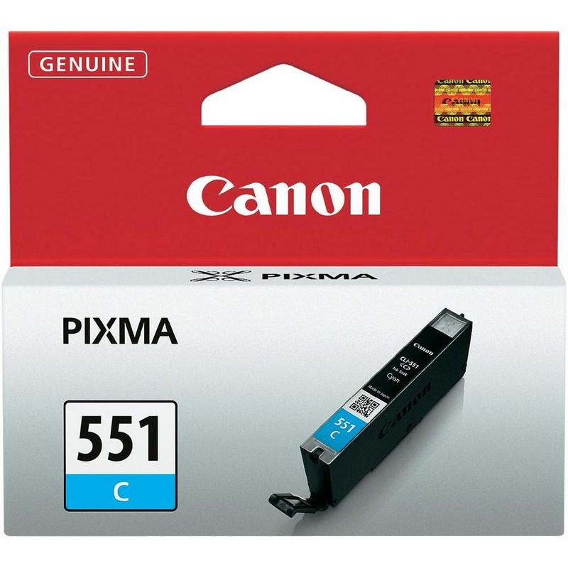 Tinta Canon CLI-551 Cyan-0