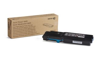 Toner XEROX 106R02233 (cyan, 6000 str, za Phaser 6660/WC 6605)-0