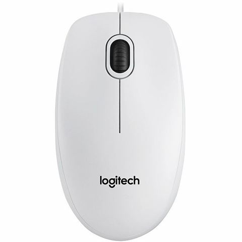 Miš LOGITECH B100 (bijeli)