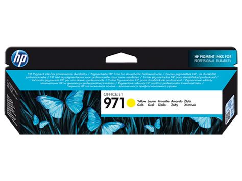 Tinta HP 971 CN624AE (yellow, 2500 str)