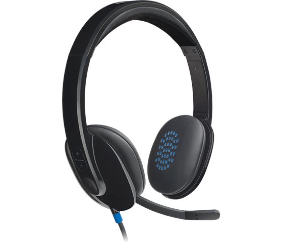 Slušalice s mikrofonom LOGITECH H540, USB-0