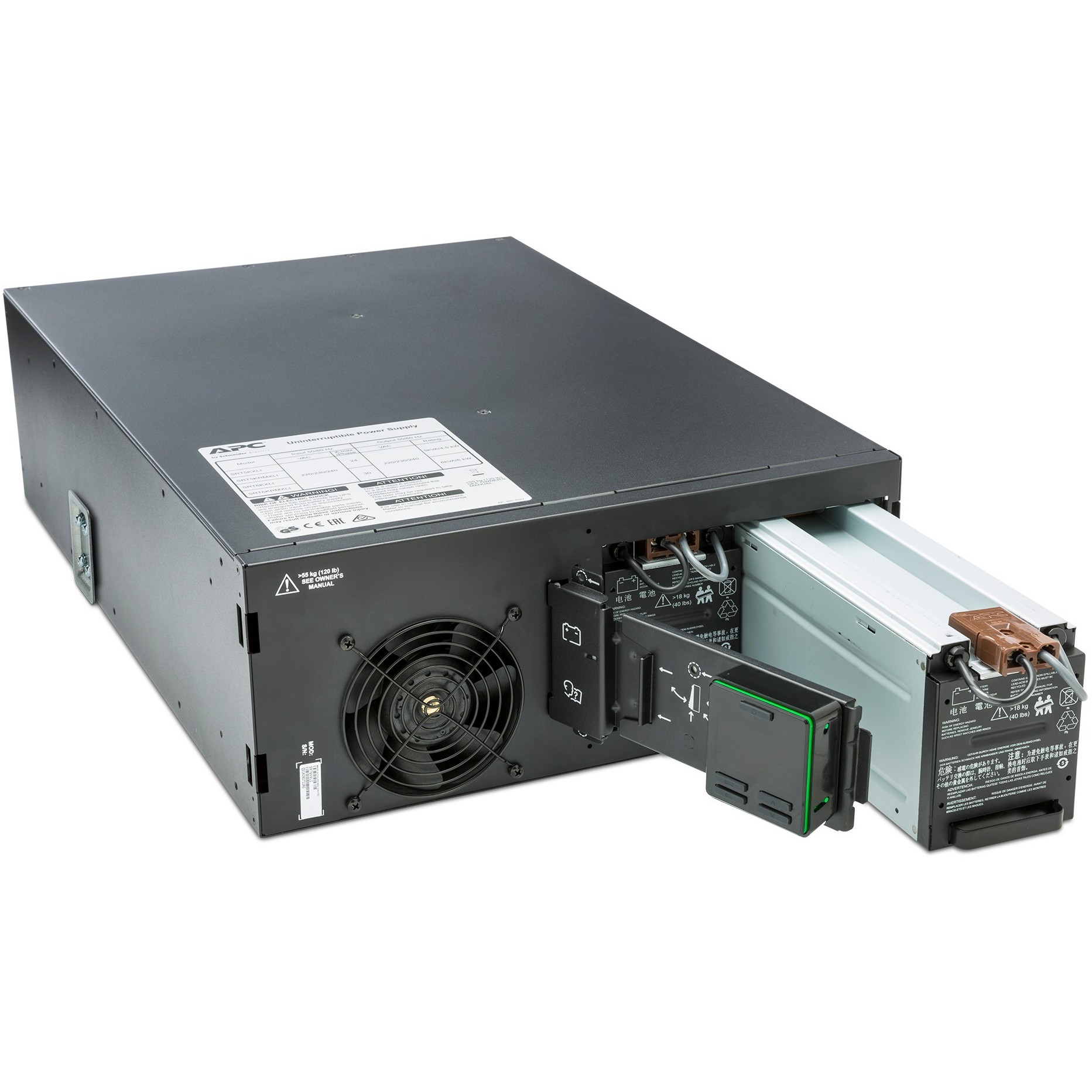 UPS APC SRT6KRMXLI (izlazna snaga 6000 W, tehnologija Online Double conversion, izlazni napon 230 V)-7