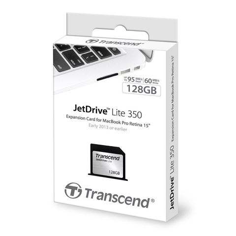 Memorijska kartica TRANSCEND JetDrive Lite 350 (format sd, kapacitet 128 gb, brzina čitanja 95 mb/s, brzina pisanja 60 mb/s)-0