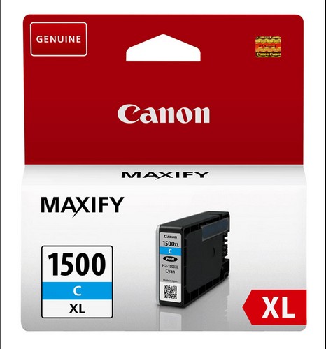 Tinta Canon PGI-1500XL Cyan-1