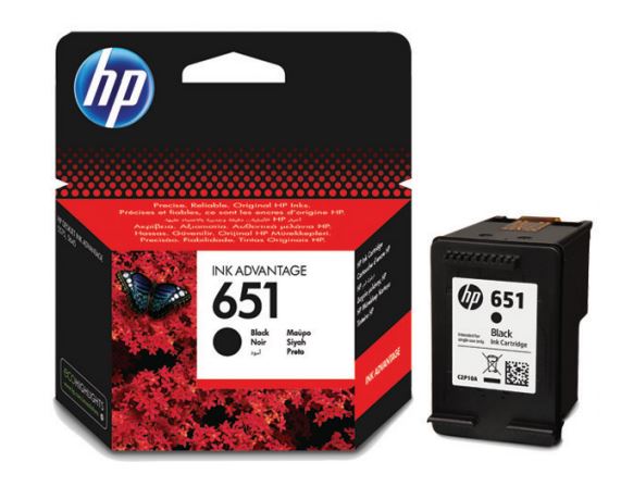 Tinta HP C2P10AE (No.651) crna
