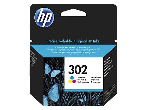 HP cart. F6U65AE (302), tri-color (165 str.)-1