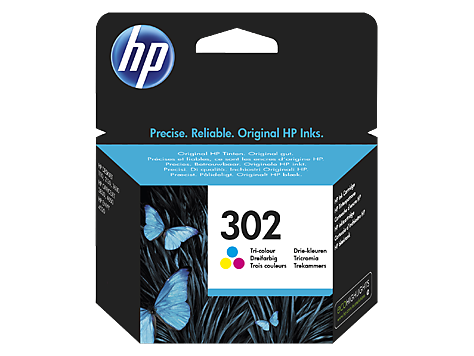 HP cart. F6U65AE (302), tri-color (165 str.)-2