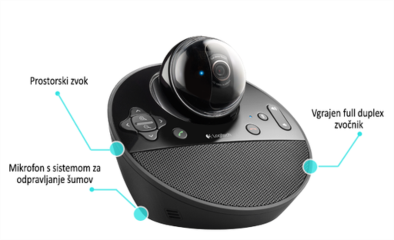 Konferencijska kamera LOGITECH BCC950, USB-5