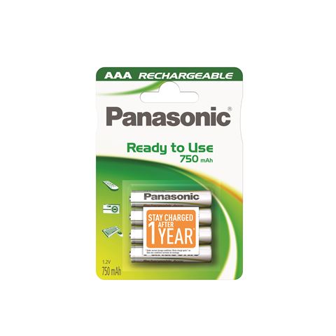 Baterija PANASONIC HHR-4MVE/4BC, 750mAh, punj. Ready to use-0
