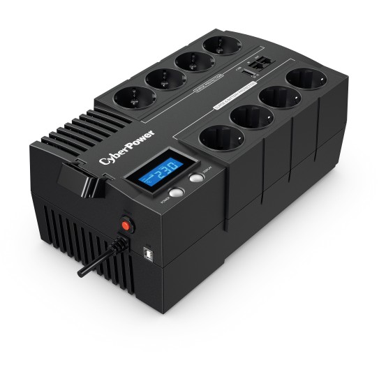 UPS CYBERPOWER BR1200ELCD (izlazna snaga 720 W, tehnologija Line interactive AVR, izlazni napon 230 V)-0
