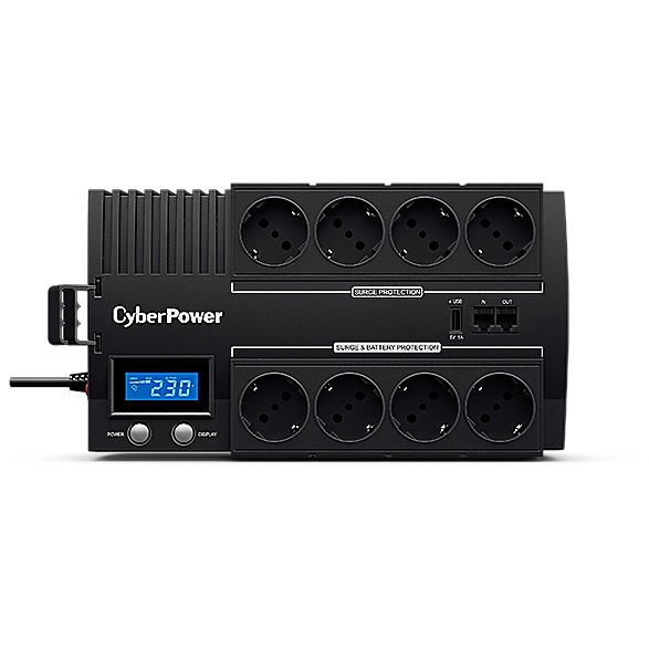 UPS CYBERPOWER BR1200ELCD (izlazna snaga 720 W, tehnologija Line interactive AVR, izlazni napon 230 V)-2