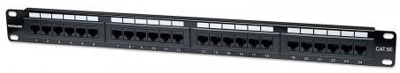 UTP INTELLINET prespojni panel Cat.5e 24-portni (tip panela UTP, broj portova 24, konektori RJ45)-0