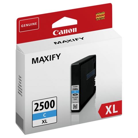 Tinta Canon PGI-2500XL Cyan-0