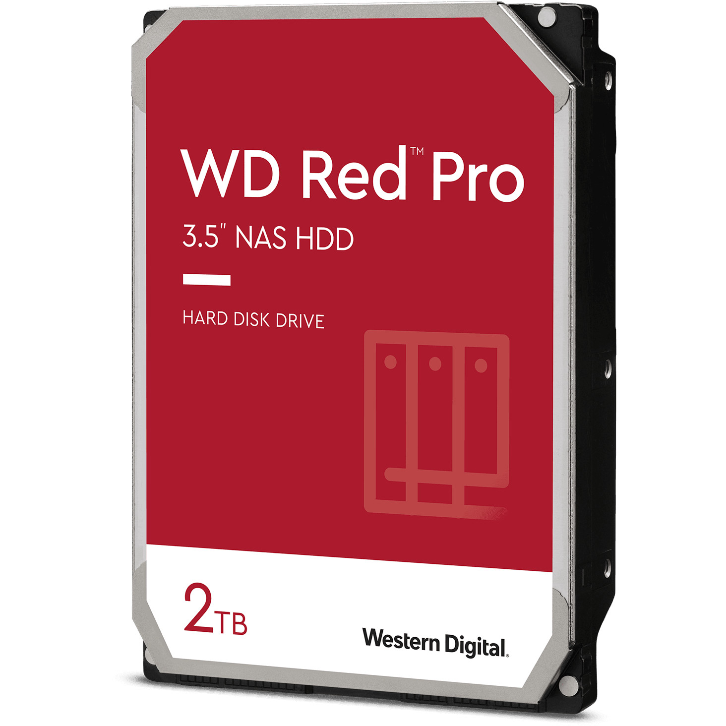 HDD Desktop WD Red Pro (3.5, 2TB, 64MB, 7200 RPM, SATA 6 Gb/s)-7