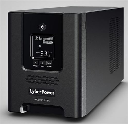 Napajanje CYBERPOWER PR2200ELCDSL (izlazna snaga 1980 W, tehnologija line interactive AVR, izlazni napon 230 V)-0