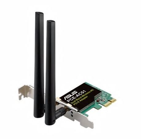 Mrežna oprema ASUS PCE-AC51 (bežični, PCI-E)-0