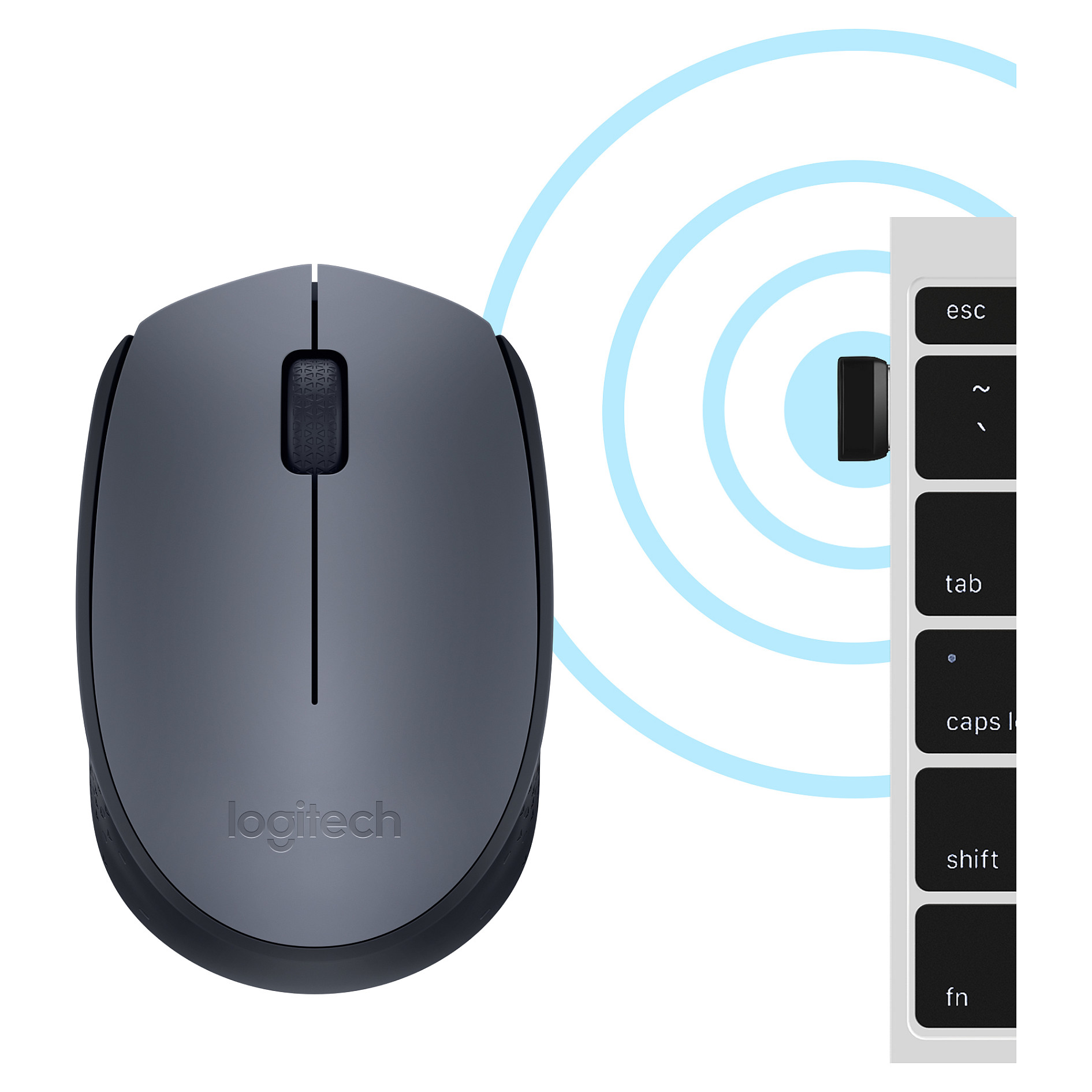 Miš LOGITECH M170 (optički, bežični)-14