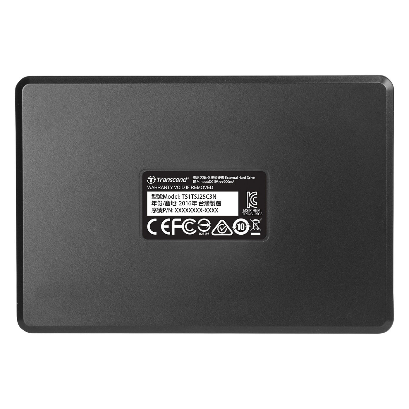 Vanjski tvrdi disk TRANSCEND StoreJet C3N 1TB-5