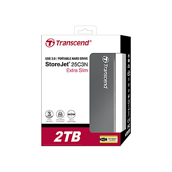 Vanjski tvrdi disk TRANSCEND StoreJet C3N (kapacitet 2 TB, sučelje USB 3.1 Gen1, spremnik predmemorije 8 MB, format 2,5, broj okretaja 5.400)-4