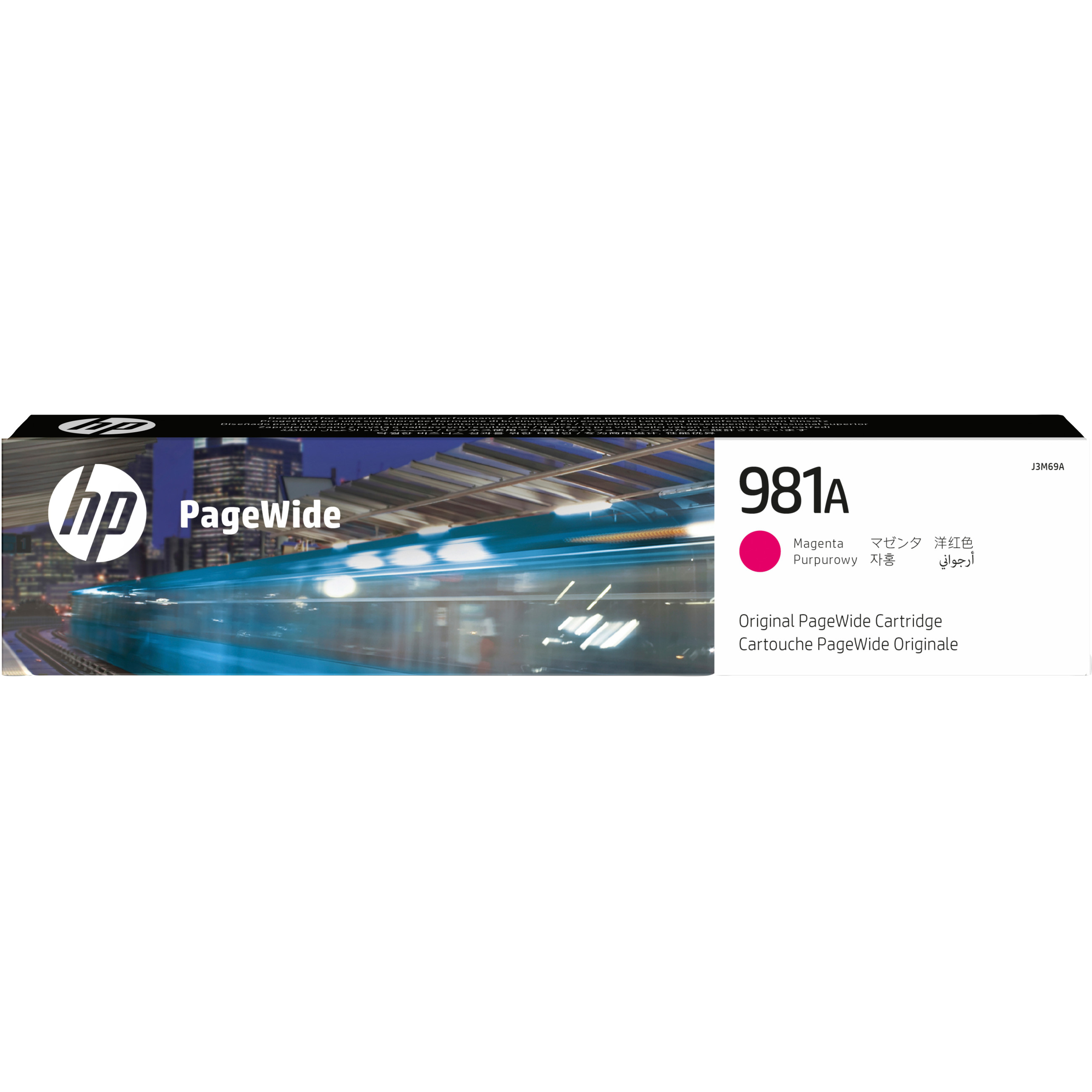 Tinta HP J3M68A (ink cartridge, magenta, 6000 str.)-1