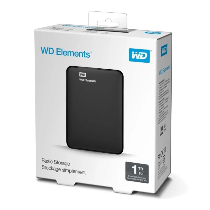 Vanjski tvrdi disk WD Elements™ Portable 1TB-12
