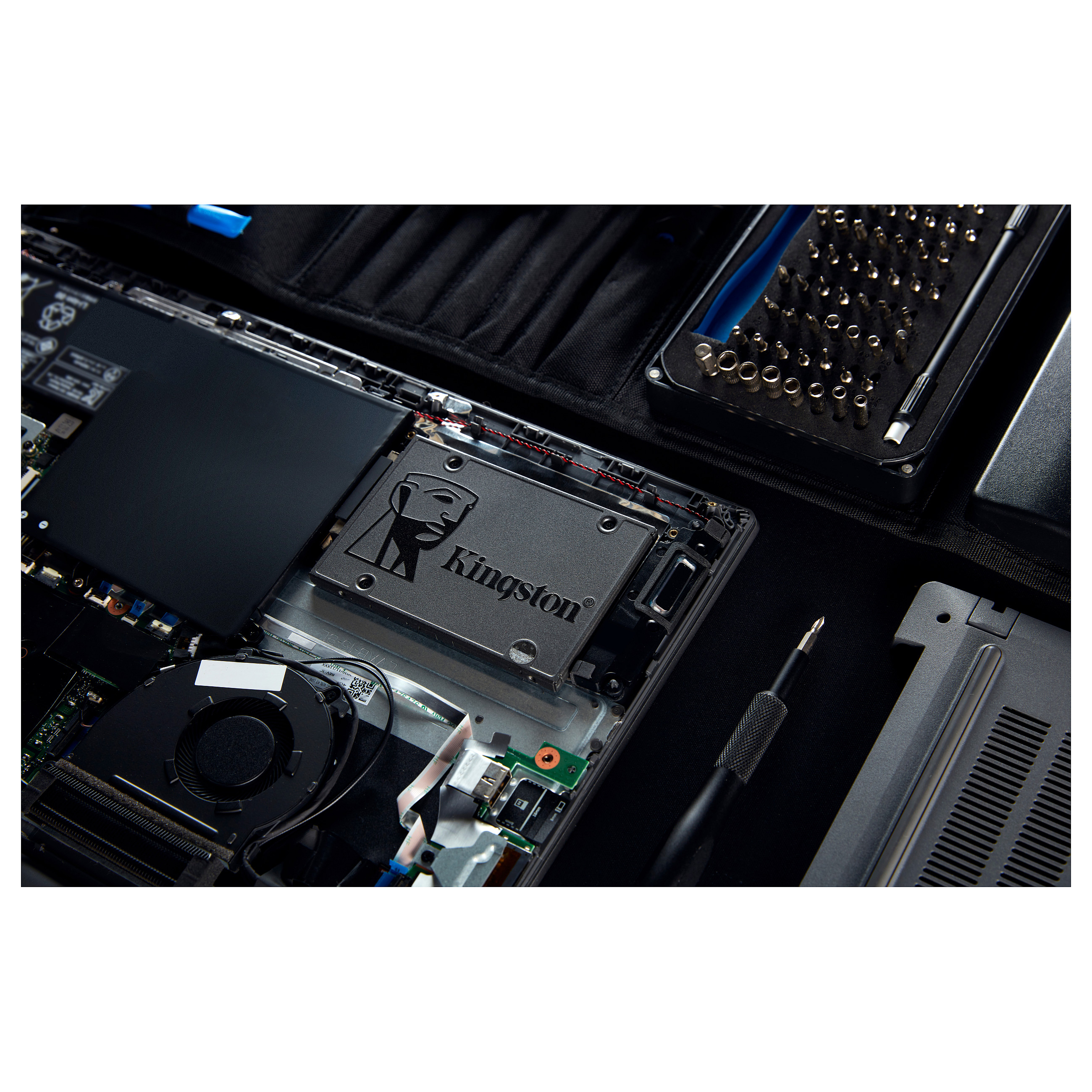 SSD disk KINGSTON 240GB A400 SATA3 2.5 SSD (7mm height), TBW: 80TB, EAN: 740617261219-10