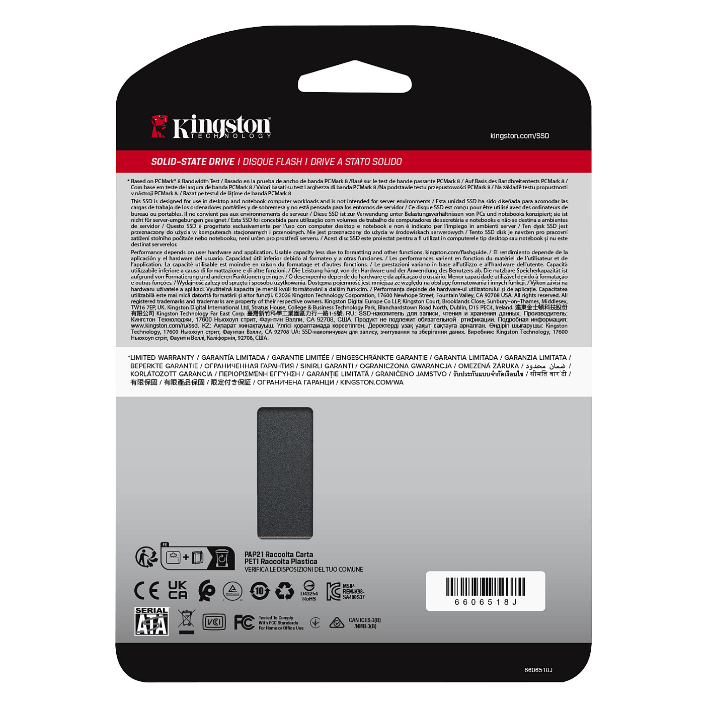 SSD disk KINGSTON 480GB A400 SATA3 2.5 SSD (7mm height), TBW 160TB-7