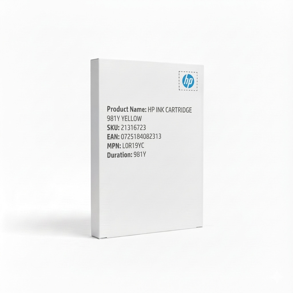 Tinta HP 991XC (L0R17YC) Yellow, 16000 str.-1