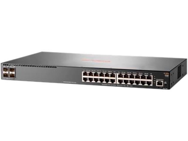 Prekidač HPE SWITCH ARUBA 2930F 24G 4SFP+ (24 RJ-45 autosensing 10/100/1000 ports, 4 SFP+ 1/10GbE ports, managed, rackmount, layer 3)-1