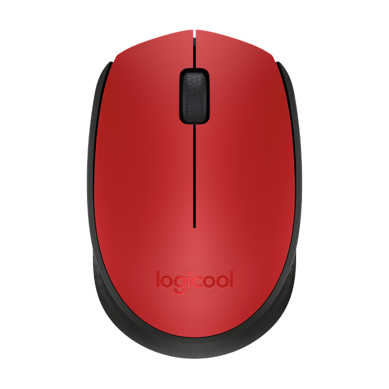 Miš LOGITECH M171 (bežični, crveni)-1