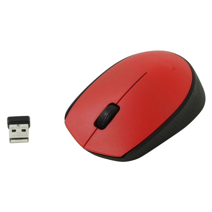 Miš LOGITECH M171 (bežični, crveni)-2