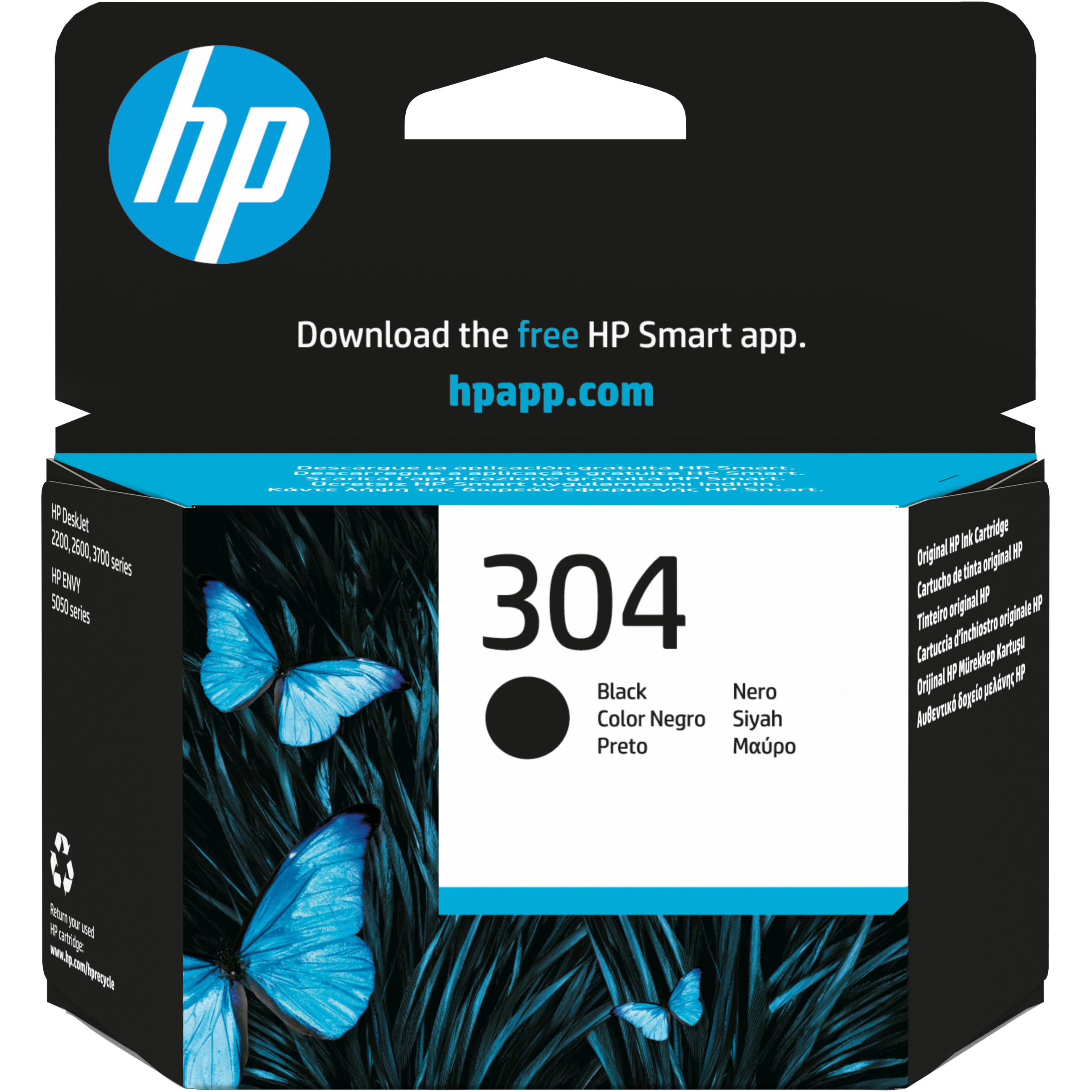 Tinta HP N9K06AE (NR. 304) crna-0