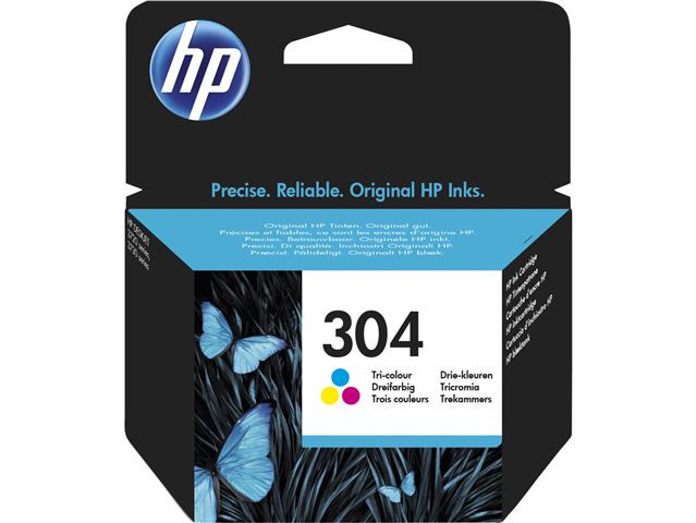 Tinta HP INK HP N9K05AE (no. 304) tri color-0