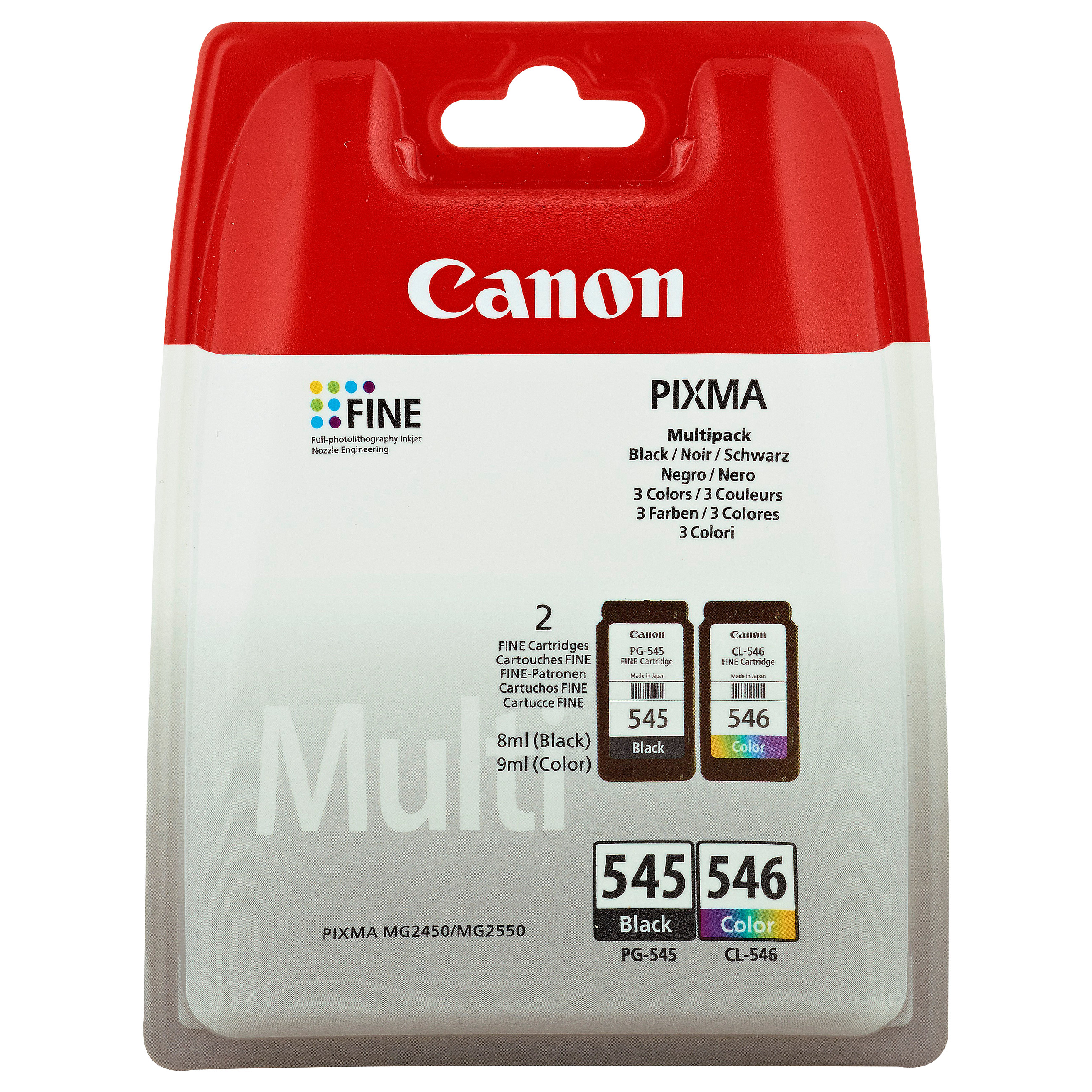 Tinta Canon PG-545+CL-546 multipack-10