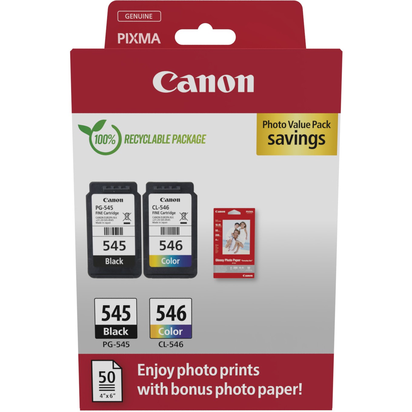 Tinta Canon PG-545+CL-546 multipack-2