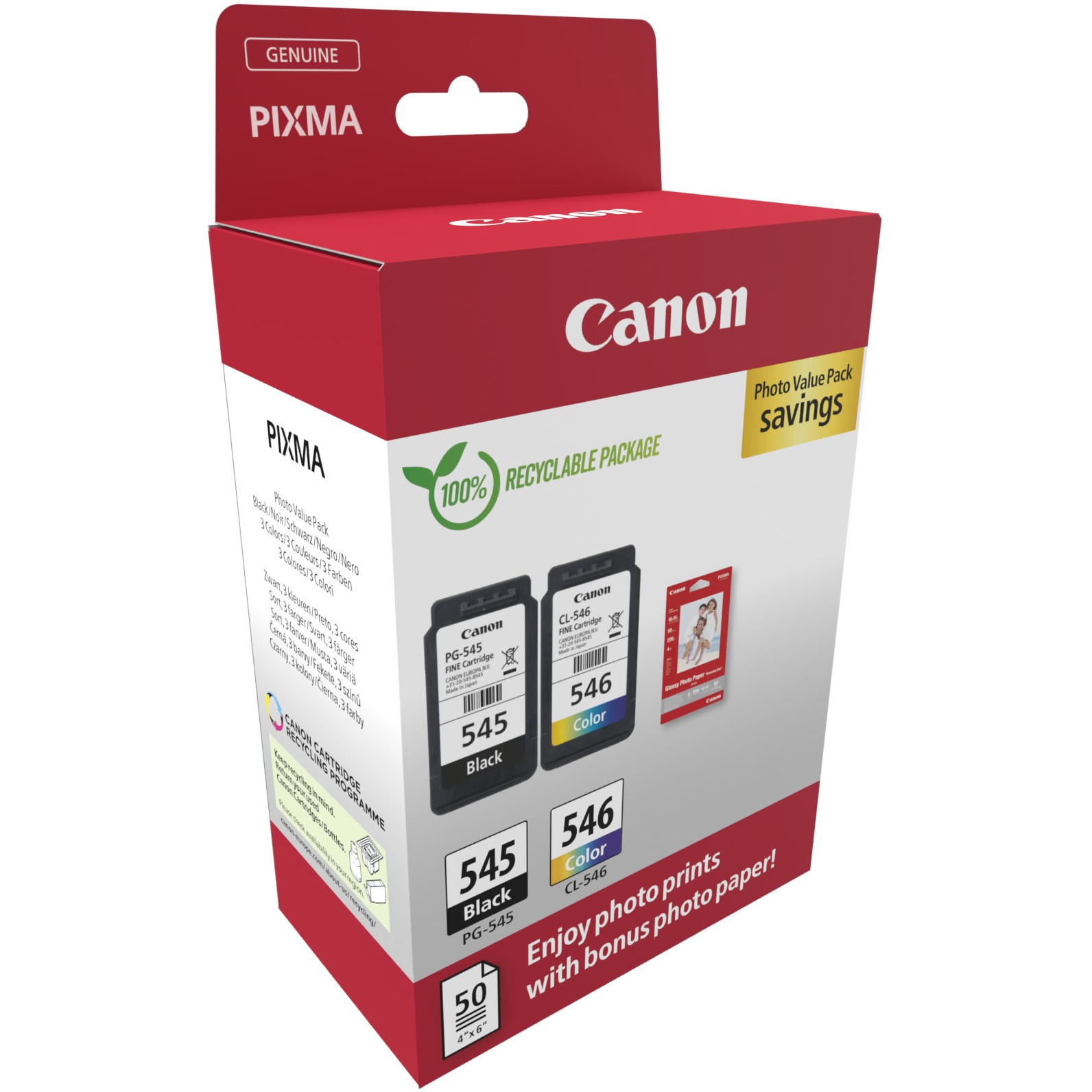 Tinta Canon PG-545+CL-546 multipack-3