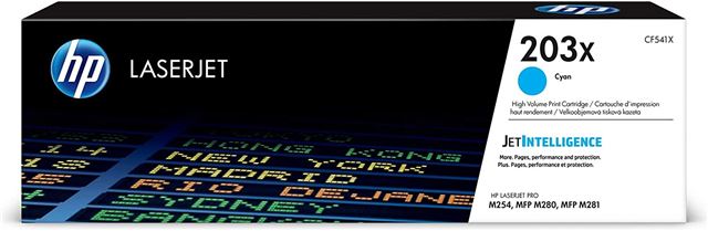 CF541X HP toner, No.203X, 2500 str, cijan-1