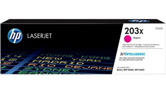 CF543X HP toner, No.203X, 2500 str crna